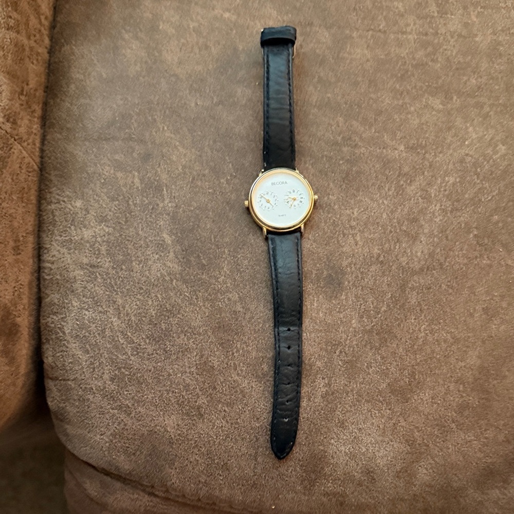 Gold and Black Watch